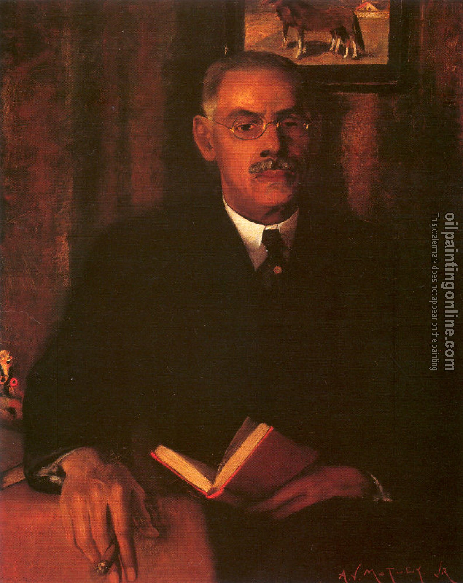 Motley, Archibald J Jr - Portrait of the Artist's Father